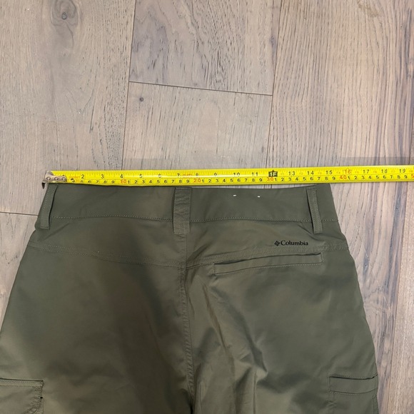 Columbia Women's Leslie Falls Trousers Omnishade Stone Green 8 - Picture 9 of 13